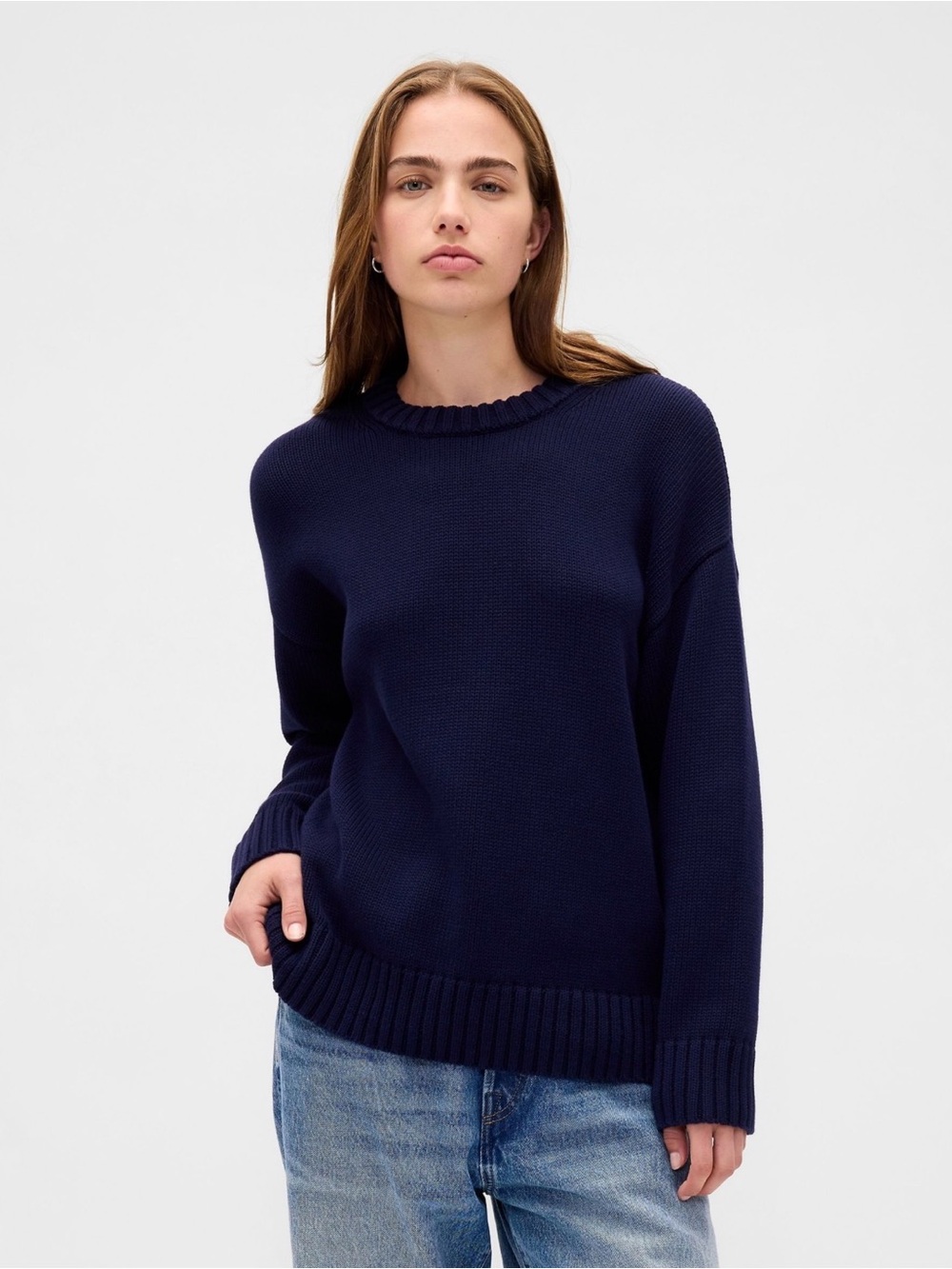 GAP Navy Crewneck Sweater